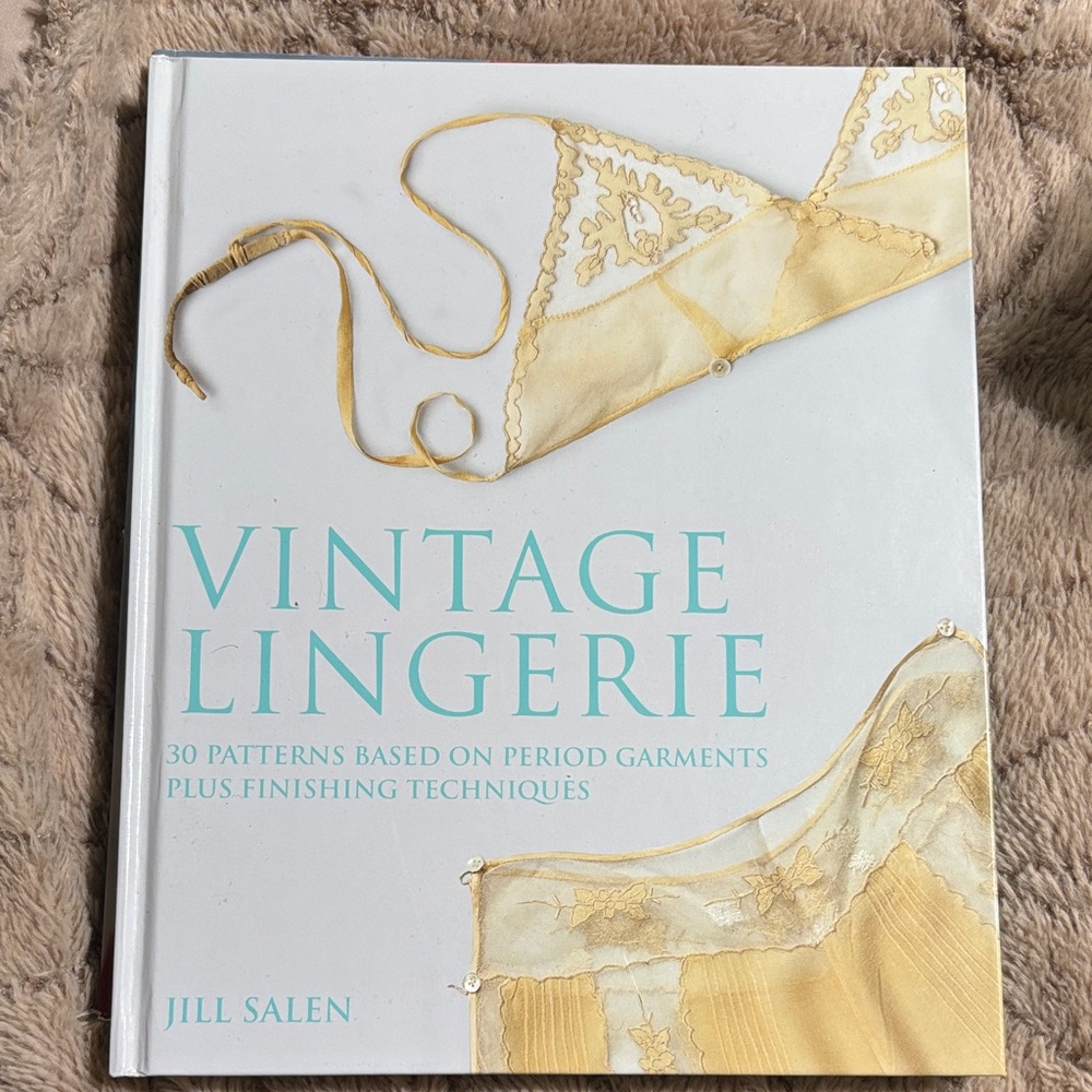 Vintage Lingerie Book by Jill salen (knitting book) 30 patterns